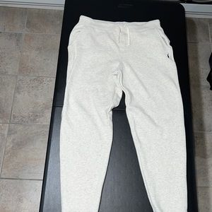 Boys’- Polo Ralph Lauren cream sweatpants